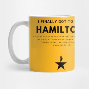 hamilton finally Mug